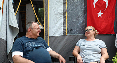 Konyaaltı Karavan Park’ta bayram yoğunluğu