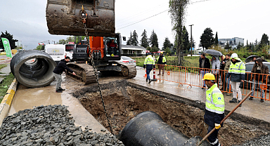 Sakarya Büyükşehirden Arifiye İlçesine Alt Yapı 