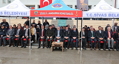 Sivas İl Jandarma Komutanlığı'nda Temsili Askerlik Töreni Düzenlendi