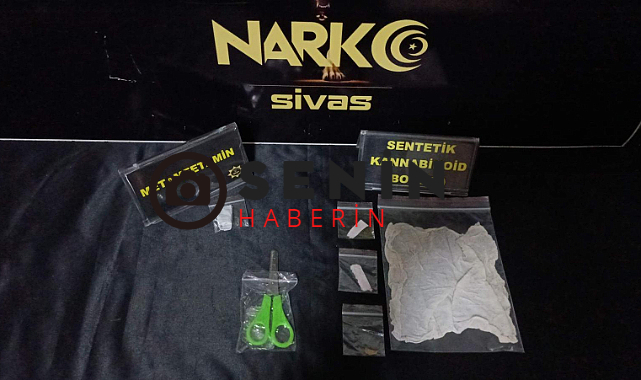 Sivas Narkotik Şube Uyuşturucu İmalatçılarını Yakaladı.