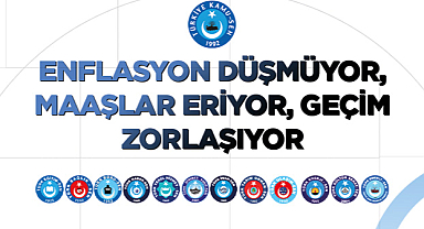 Türkiye Kamu-Sen İl Temsilcisi Kenan TOKA, Mayıs ayı enflasyon verileri dolayısıyla bir açıklama yaptı.