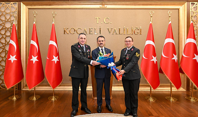 187. Kuruluş Yıl Dönümünde Jandarma Teşkilatından Kocaeli Valisi Aktaş’a Ziyaret