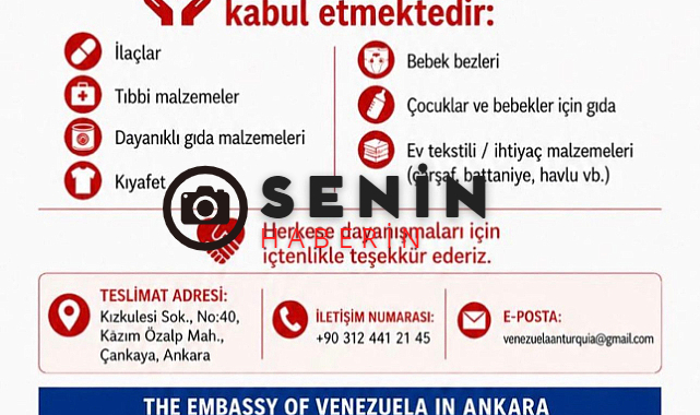 Başkan Fatma Şahinden Venezuella Halkına Yardım Çağrısı