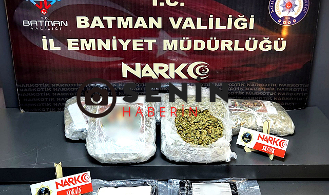 Batmanda Bir Tırda Yapılan Aramada 2 Kilo Kokain Yakalandı.