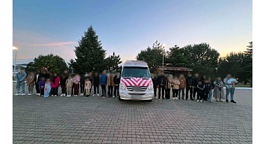 Çanakkalede 33 Ülkeye Yasa Dışı Giriş Yapan Göçmen Yakalandı