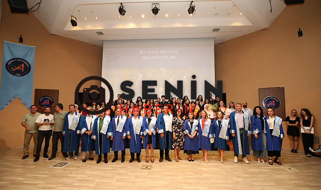 Fen Fakültesi'nde Mezuniyet Gururu