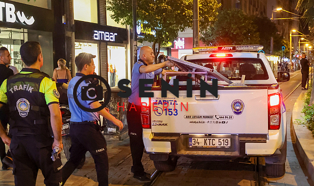 Büyükşehir zabıtasından kaldırım işgallerine sıkı denetim