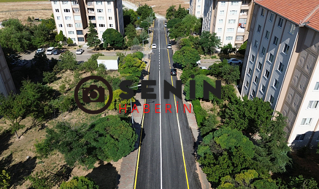 Kırşehir Güldiken Mahallesi Güneykent TOKİ’de Yollar Asfaltlandı.