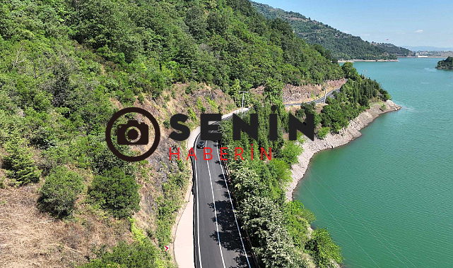 Kocaeli Yuvacık Baraj yolu yenilendi