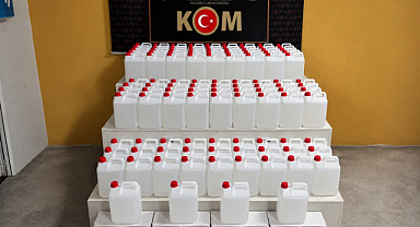 Sakaryada Sahte İçki Üretmek İçin 1 Ton Etil Alkol Getiren Kamyon Yakalandı.