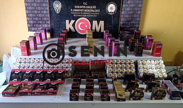Serdivanda 859 Adet Kaçak Cinsel Ürün