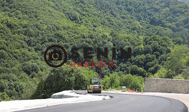 Büyükşehir, Sapanca’da heyelan riskine karşı yolu güçlendirdi, ulaşımı yeniledi