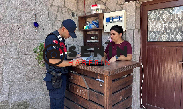 Çanakkale İl Jandarma 12 İlçede Huzur Operasyonu Yaptı