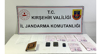 Kırşehir İl Jandarma Komutanlığından Tefeci Baskını