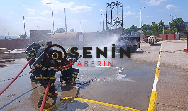 Kocaeli Büyükşehir İtfaiyesi, sanayiyi acil durumlara hazırlıyor