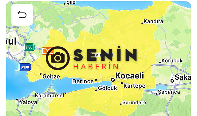 Kocaeli’liler Beklenen Kuvvetli Sağanak ve Gök Gürültülü Sağanak Yağışlara Dikkat!