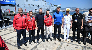 Sanayi ve Teknoloji Bakanı Mehmet Fatih Kacır, TEKNOFEST Mavi Vatan’ı Ziyaret Etti