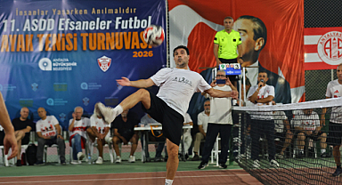 11. ASDD Efsaneler Futbol Ayak Tenisi Turnuvası sona erdi