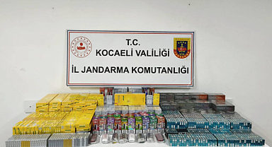 Kocaeli Dilovasında Durdurulan Araçta 8.020 000 Tl lik Taklit Ürün