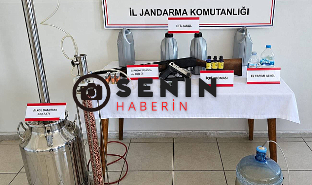 Sakayada Sahte Alkol Üreten 5 Şüpheli Yakalandı