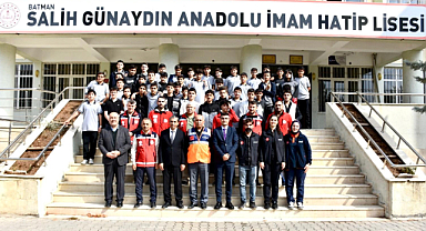 Batmanda Okullarda Eş Zamanlı Personel ve Öğrenci Tahliye Tatbikatı