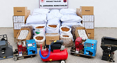 Kocaeli İl Jandarma 2.450 000 Degerinde Kaçak Ürün Yakaladı.